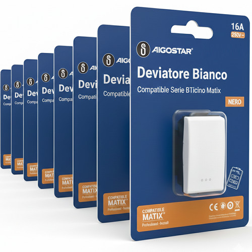 Aigostar deviatore bianco - aigostar,