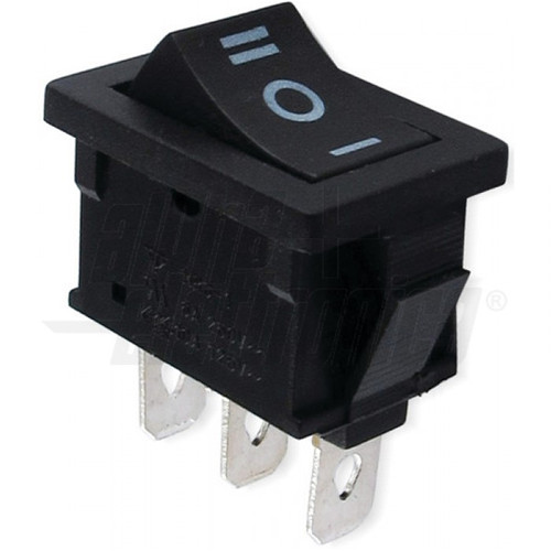 Deviatore nero spdt - nero,